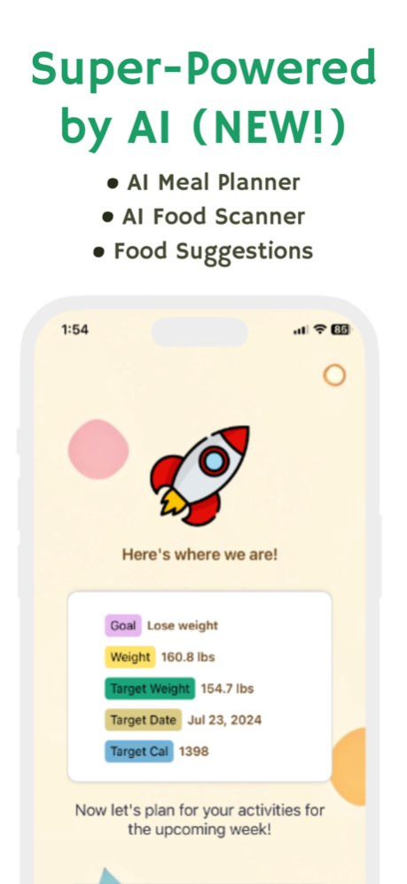 Calorie Deficit Calculator 2.15 Screenshot