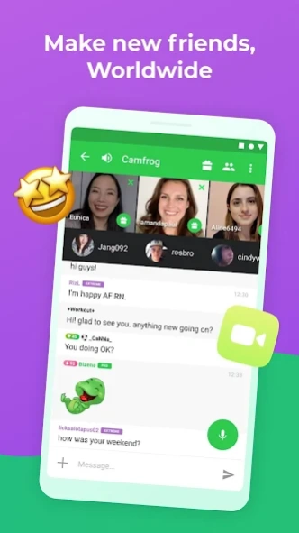 Review Screenshot - Chat App – Video Chat with Strangers and Make New Friends