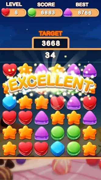 Review Screenshot - Puzzle Game – Match Candies to Solve Puzzles