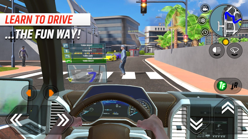 Review Screenshot - Car Driving Simulator – Learn How to Drive a Car Safely on the Road