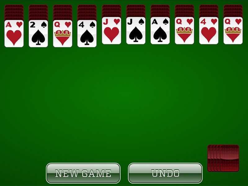 Card Game 2 Suit Spider Solitaire 1.0 Free Download