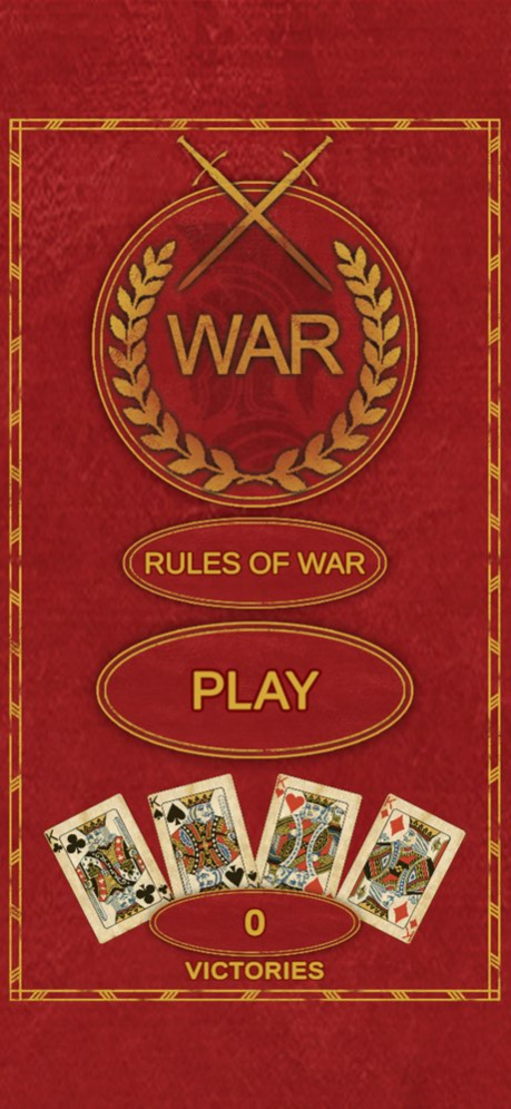 Cards War Game 0.2 Screenshot