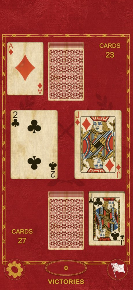 Cards War Game 0.2 Screenshot