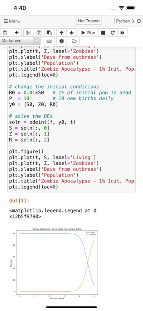 Carnets - Jupyter (with scipy) 1.9.1 Screenshot