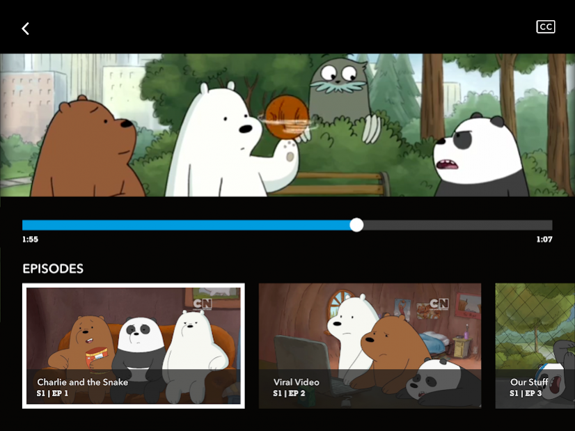 Cartoon Network App – Watch Full Episodes of Your Favorite  Shows::Appstore for Android
