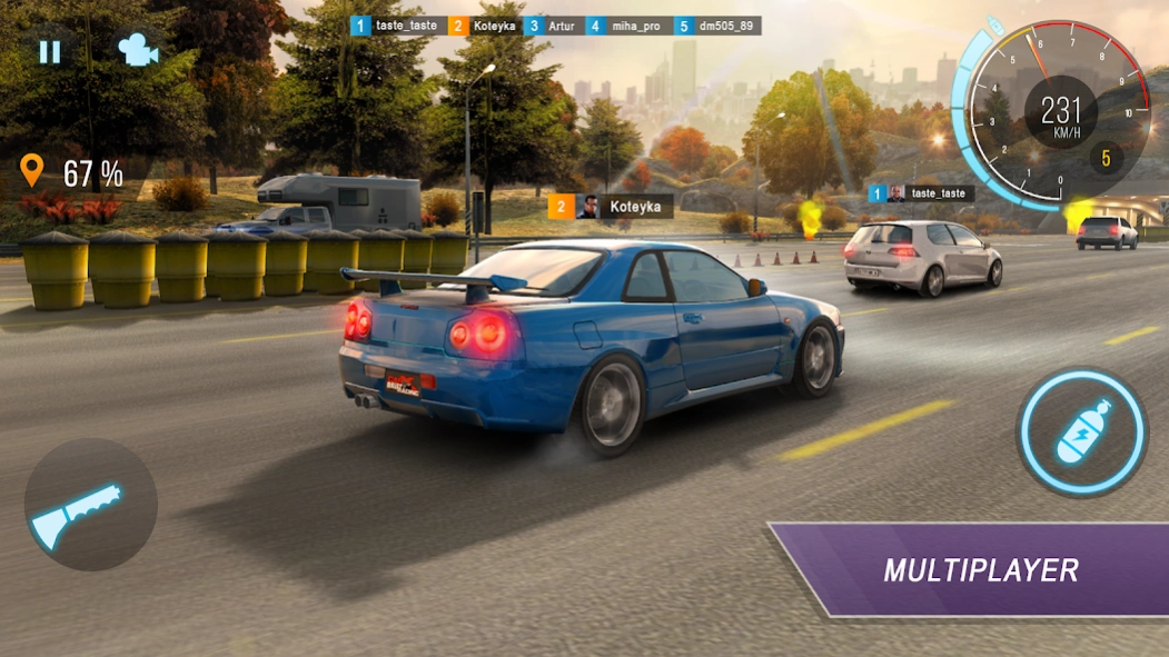 Review Screenshot - Highway Racing Game – Race Cars on Busy Highways
