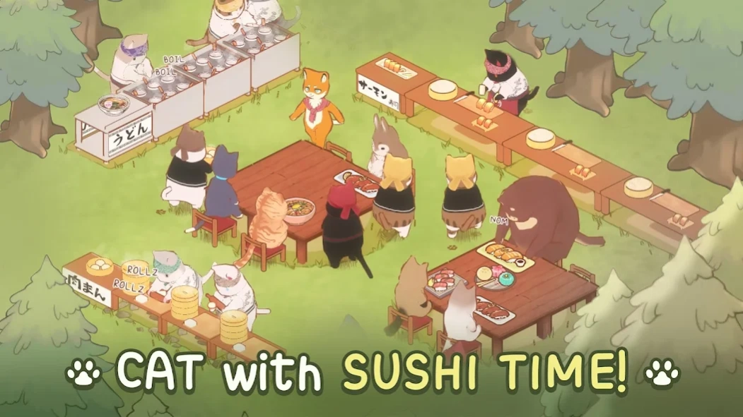 Cat Garden - Food Party Tycoon 1.6.13 Screenshot
