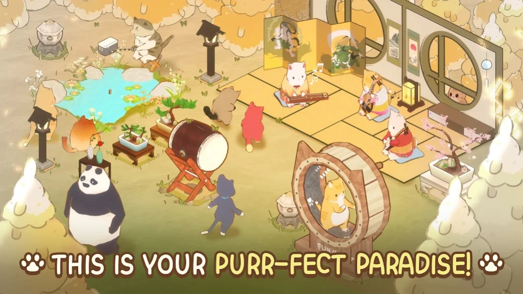 Cat Garden - Food Party Tycoon 1.6.13 Screenshot