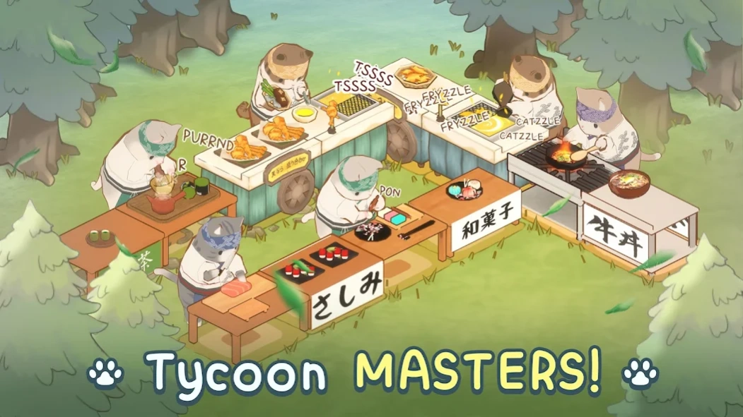 Cat Garden - Food Party Tycoon 1.6.13 Screenshot