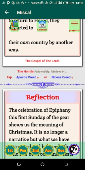 Catholic Missal, Bible, Hymnbo 6.5 Screenshot