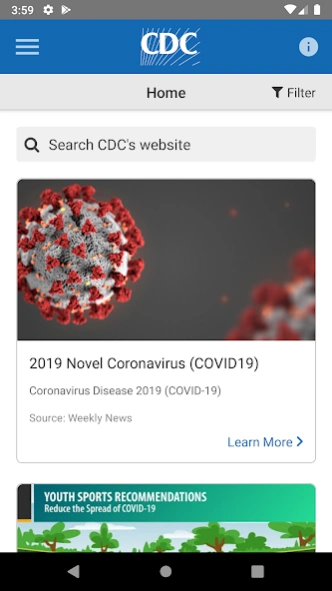 Review Screenshot - Coronavirus App – Stay Up-to-Date with Latest News Regarding Viruses