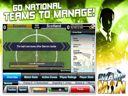 Seja um técnico de futebol com o jogo Champ Man para Android e iOS