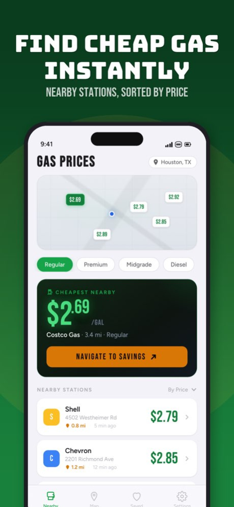 Cheap Gas Finder USA 1.4.0 Screenshot