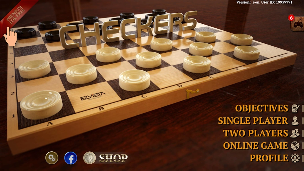 Review Screenshot - Checkers Board Game – Play Checkers Online