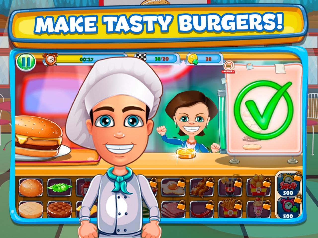 Cheeseburger Cooking Tycoon 1.0 Screenshot