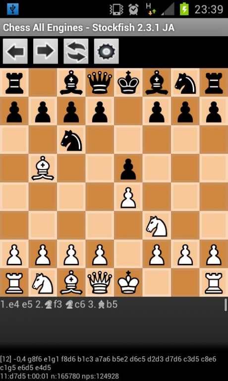 Chess engine for Android: ShashChess 26