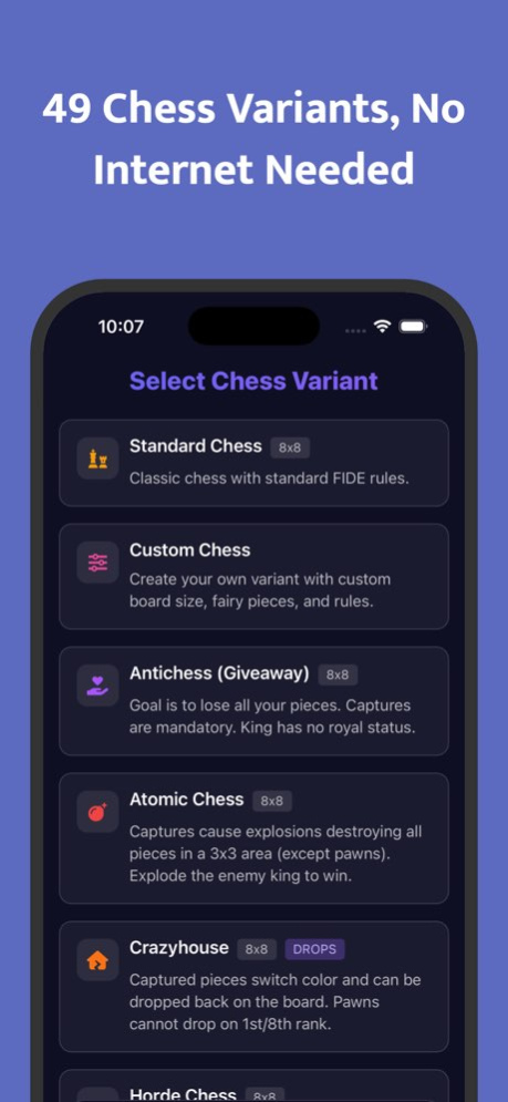 Chess Offline AI & Multiplayer Screenshot