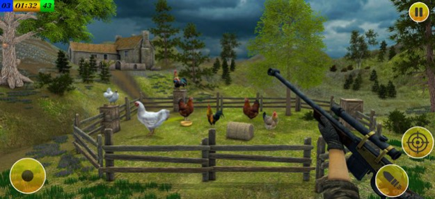 Chicken Hunting Sniper 3D 1.3 Screenshot