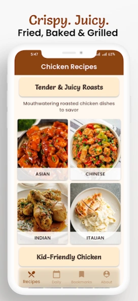 Chicken Recipes: Fried & Easy Screenshot