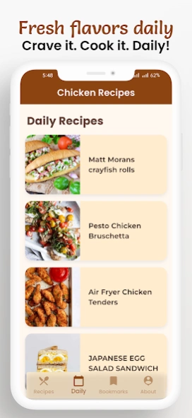 Chicken Recipes: Fried & Easy Screenshot