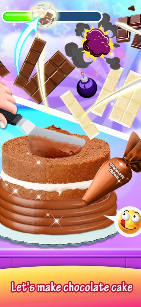 Chocolate Rainbow Cake 1.2 Screenshot