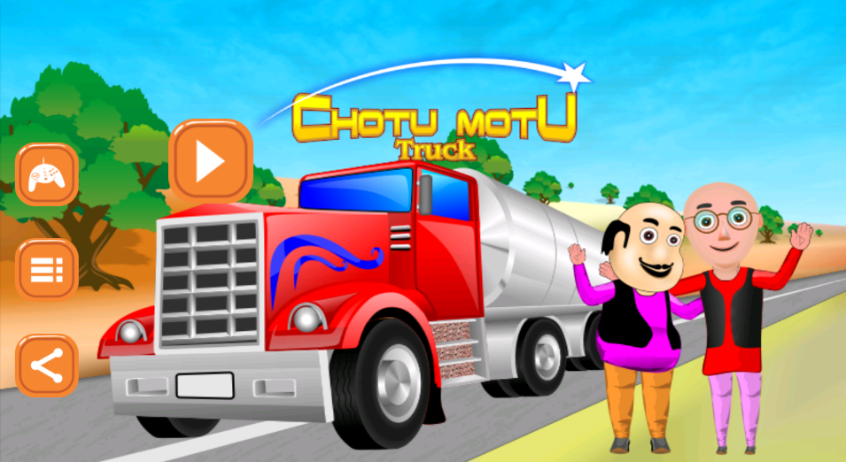 Chotu Motu Truck  Free Download