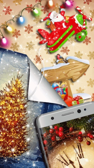 xmas tree live wallpaper