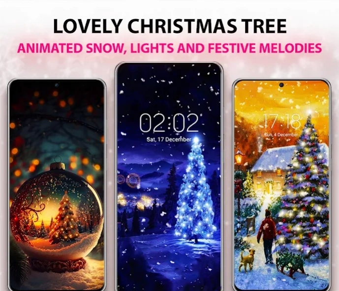 christmas tree live wallpapers