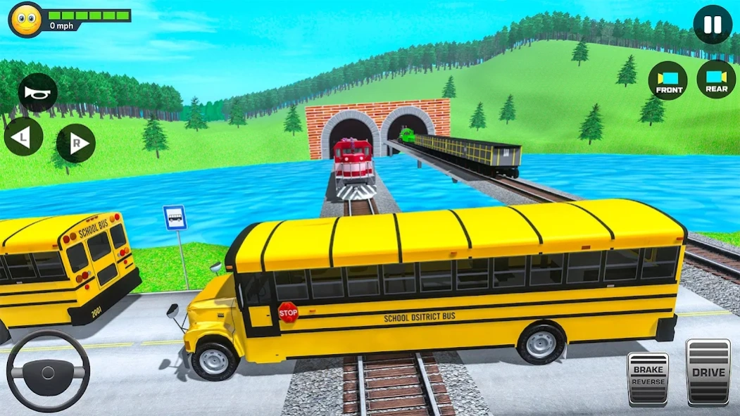 City School Bus Driving Sim:3D 1.16 Screenshot