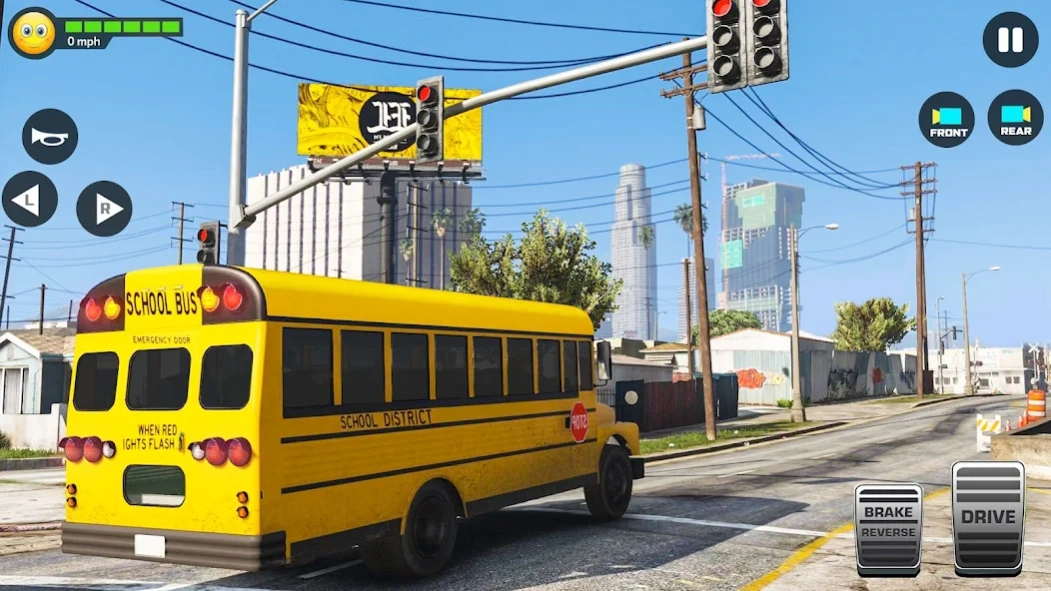 City School Bus Driving Sim:3D 1.16 Screenshot