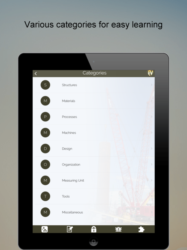 Civil Engineering Dictionary 1.2 Screenshot