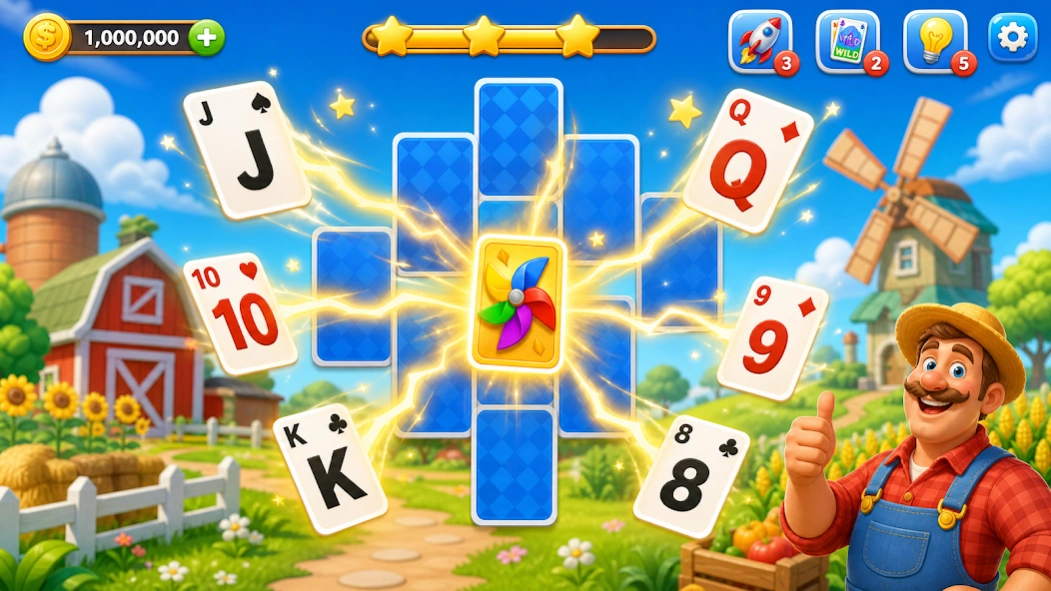 Classic Solitaire TriPeaks 2.0.54 Screenshot