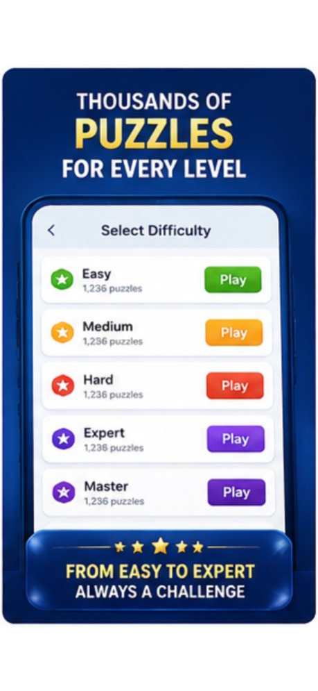Sudoku Master: Brain Game 2.2 Screenshot