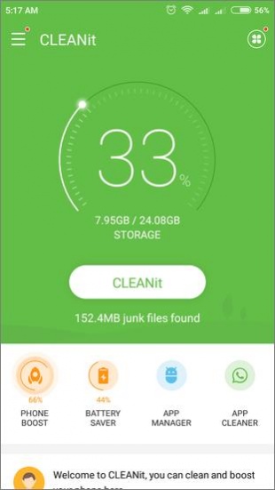 CLEANit – Boost, Optimize, Small