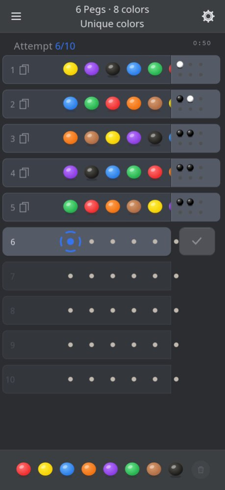 Codebreaker Master - Expert 8.31.1 Screenshot