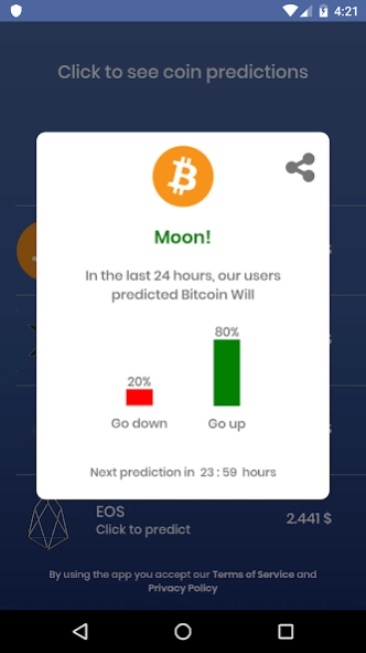 CoinPredict 1.23.0 Screenshot