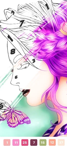 Color By Number Game 10 Screenshot