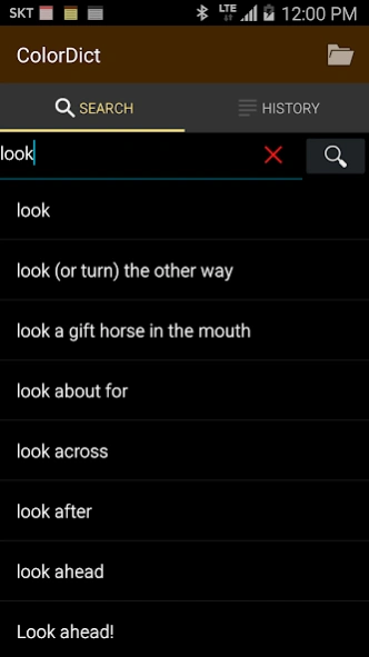Review Screenshot - Global Dictionary – Convert Your Phone into a Pocket Dictionary