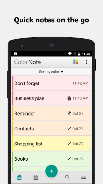 Review Screenshot - Notepad App – Never Miss a Thing