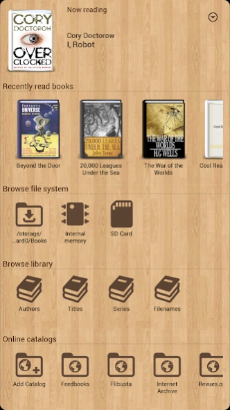 Cool Reader GL Screenshot