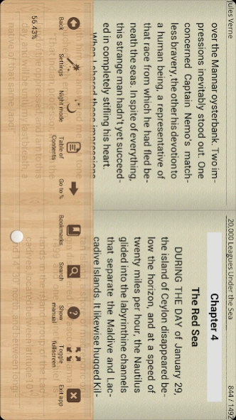 Cool Reader GL Screenshot