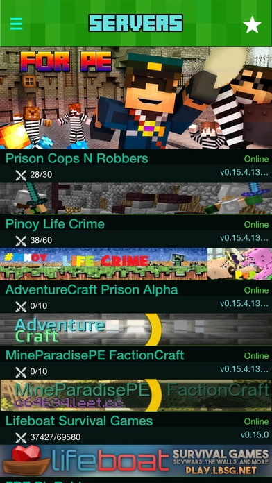 Cops N Robbers (Jail Break) - Mine Mini Game With Survival  Multiplayer::Appstore for Android