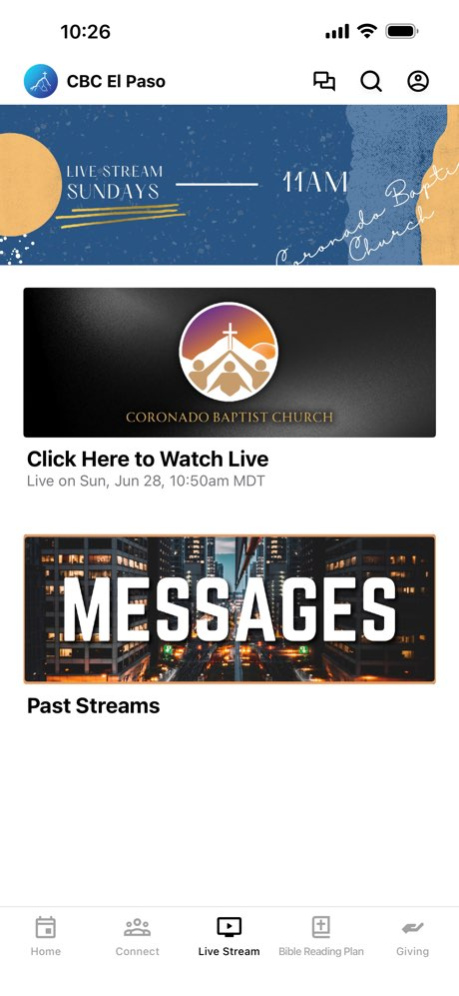 Coronado Baptist El Paso 6.23.8 Screenshot