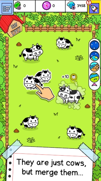 Review Screenshot - Clicker Game – Have Fun Evolving Cows!