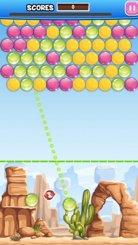 Cowboy Bubble Fancy - FREE Pop Marble Shooter Game! 2.0 Screenshot