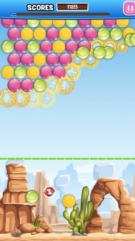 Cowboy Bubble Fancy - FREE Pop Marble Shooter Game! 2.0 Screenshot