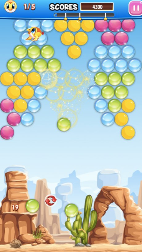 Cowboy Bubble Fancy - FREE Pop Marble Shooter Game! 2.0 Screenshot