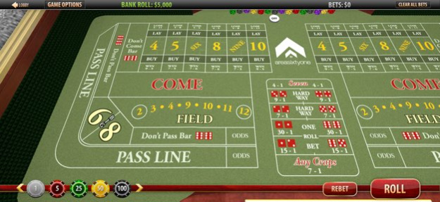 Craps Master 3D 2.2 Screenshot