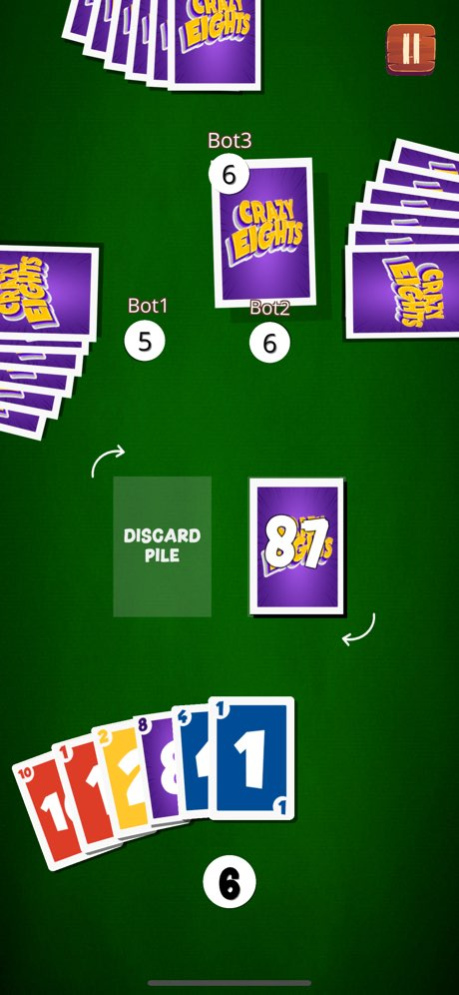 Crazy Eights Classic Card Game 3.0 Screenshot