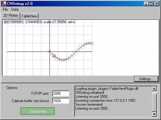 CRDebug 3 Screenshot